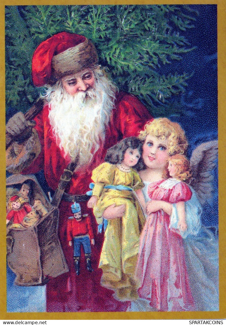 ANGEL CHRISTMAS Holidays Vintage Postcard CPSM #PAH438.GB - Angels