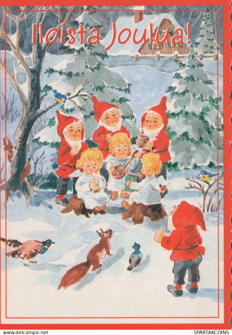 ANGEL CHRISTMAS Holidays Vintage Postcard CPSM #PAG866.GB - Engel