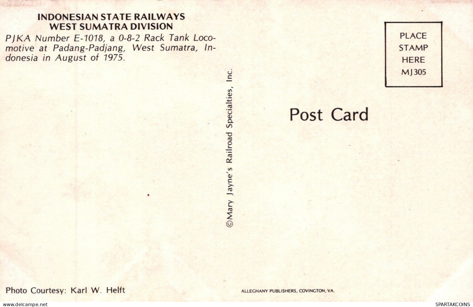 TRAIN RAILWAY Transport Vintage Postcard CPSMF #PAA532.GB - Eisenbahnen