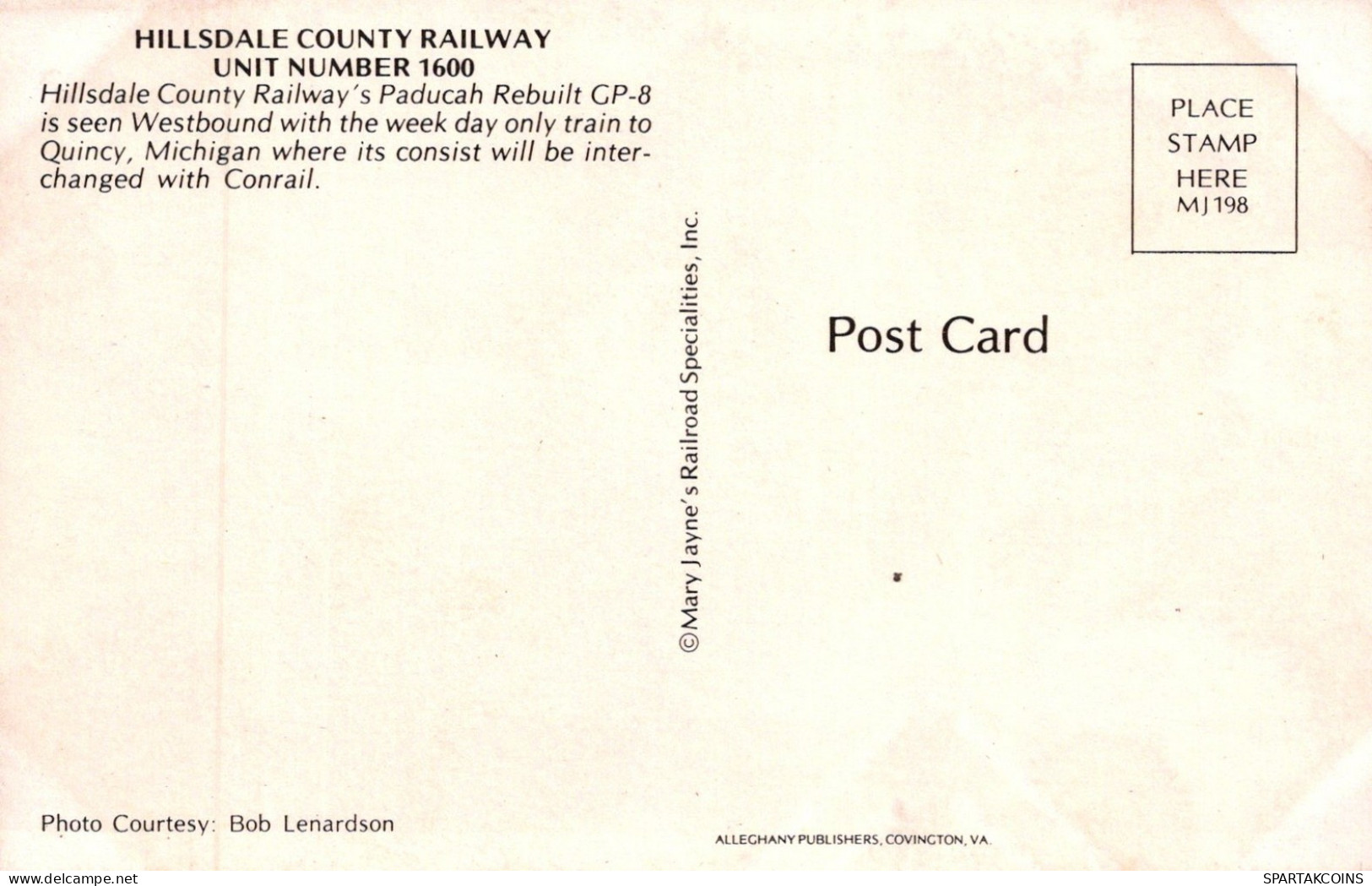 TRAIN RAILWAY Transport Vintage Postcard CPSMF #PAA602.GB - Eisenbahnen