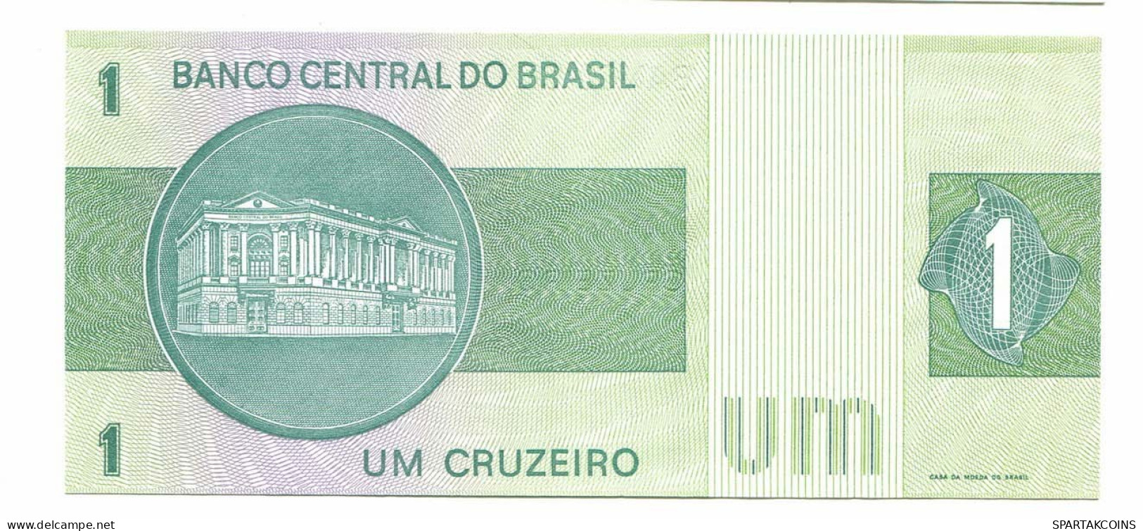 BRASIL 1 CRUZEIRO 1980 UNC Paper Money Banknote #P10825.4 - Lokale Ausgaben