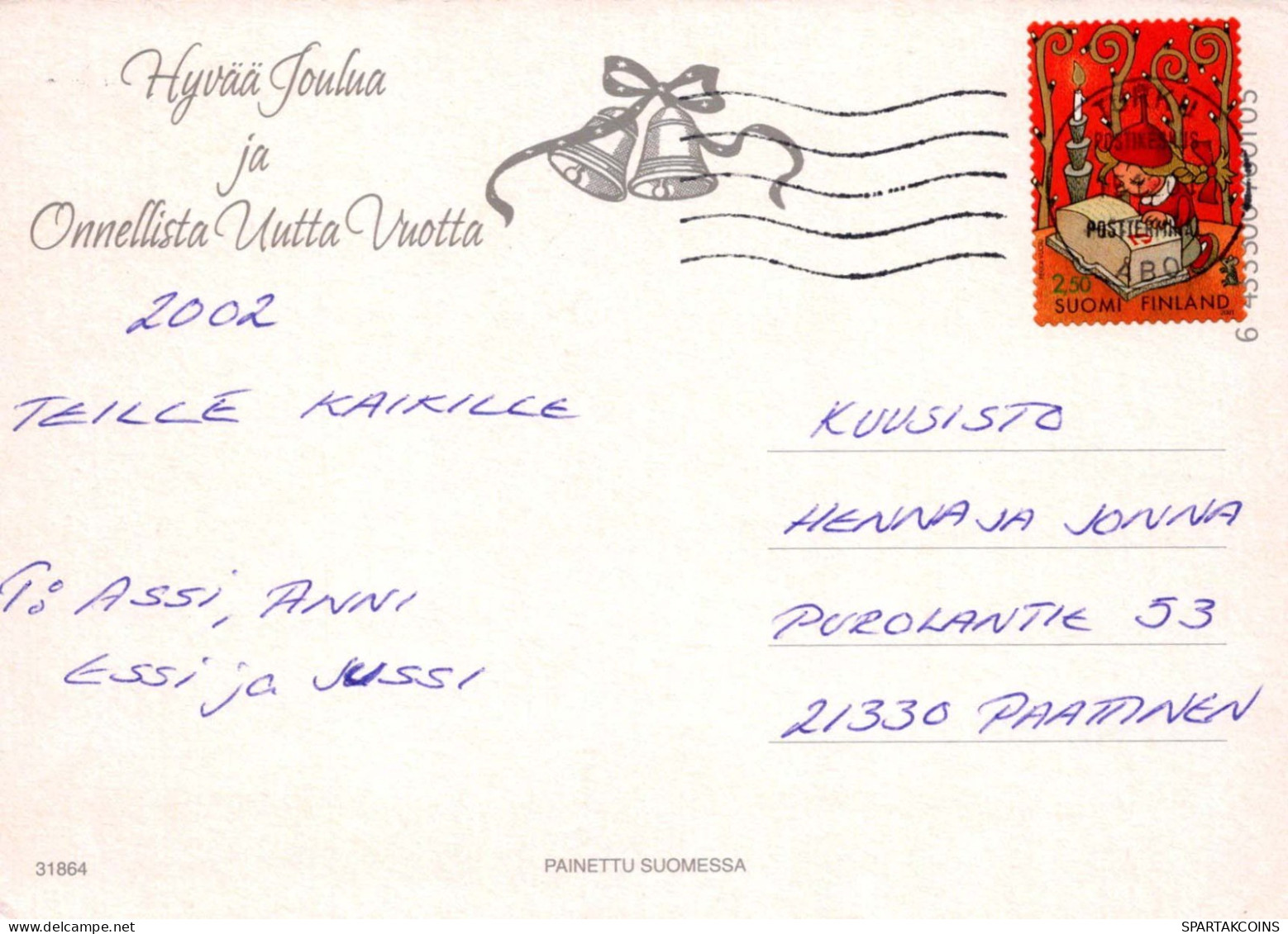 NIÑOS Escena Paisaje Vintage Tarjeta Postal CPSM #PBB375.ES - Scènes & Paysages