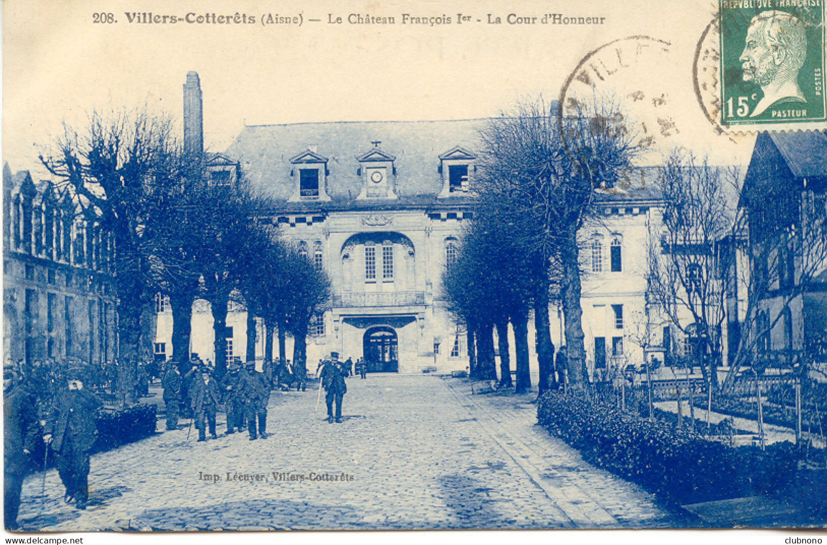 CPA - VILLERS-COTTERETS - CHATEAU FRANCOIS 1er - COUR D'HONNEUR - Villers Cotterets