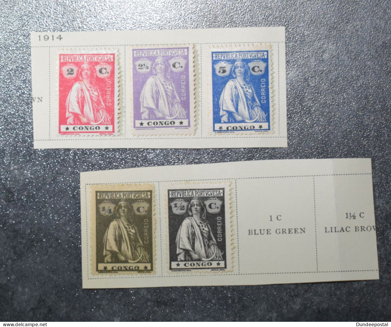 PORTUGAL STAMPS Congo 1914   ~~L@@K~~ - Portugees Congo