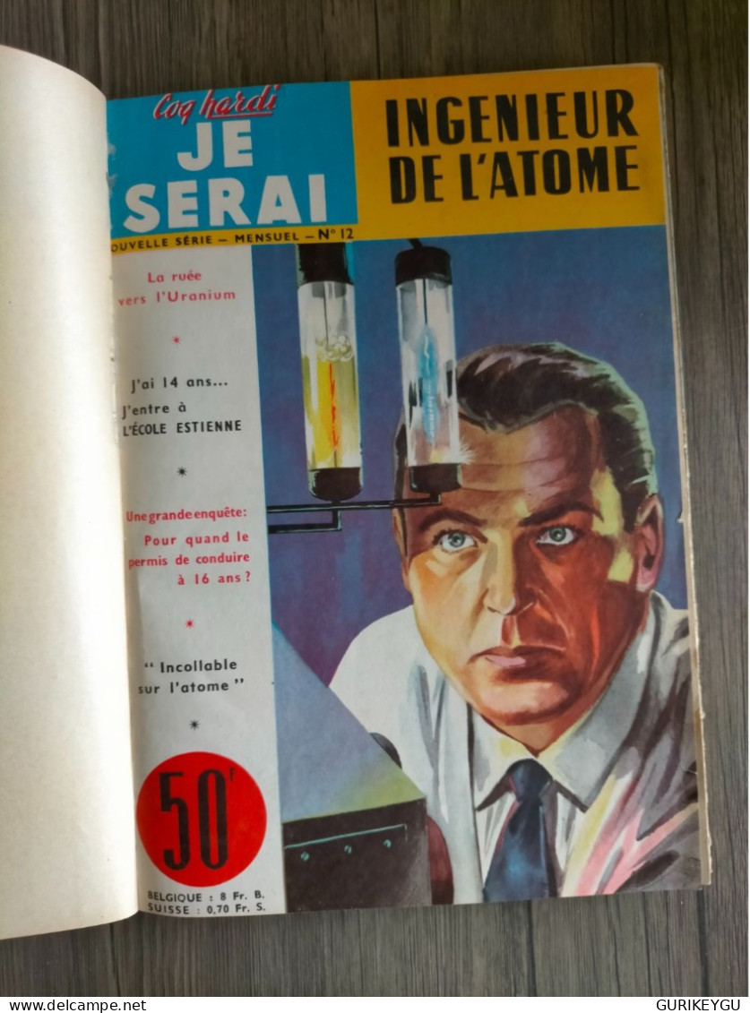 COQ HARDI Je Serai Album Reliure N° 3 PAUL EMILIE VICTOR Mr BICH André CITROEN En Bd Par PELLOS 12.13.14.15.16 De 1956 - Altri & Non Classificati