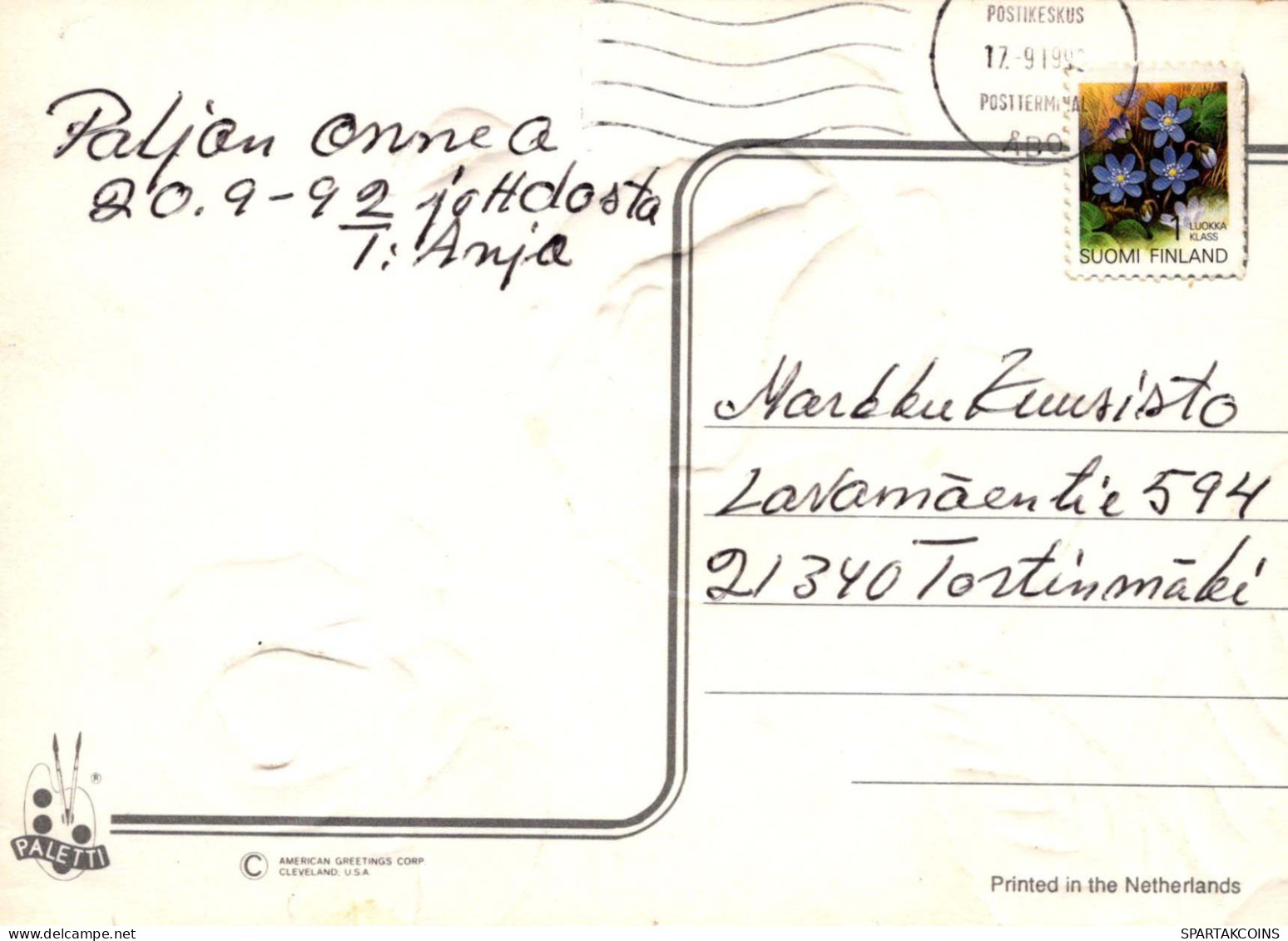 FLORES Vintage Tarjeta Postal CPSM #PAS143.ES - Flowers