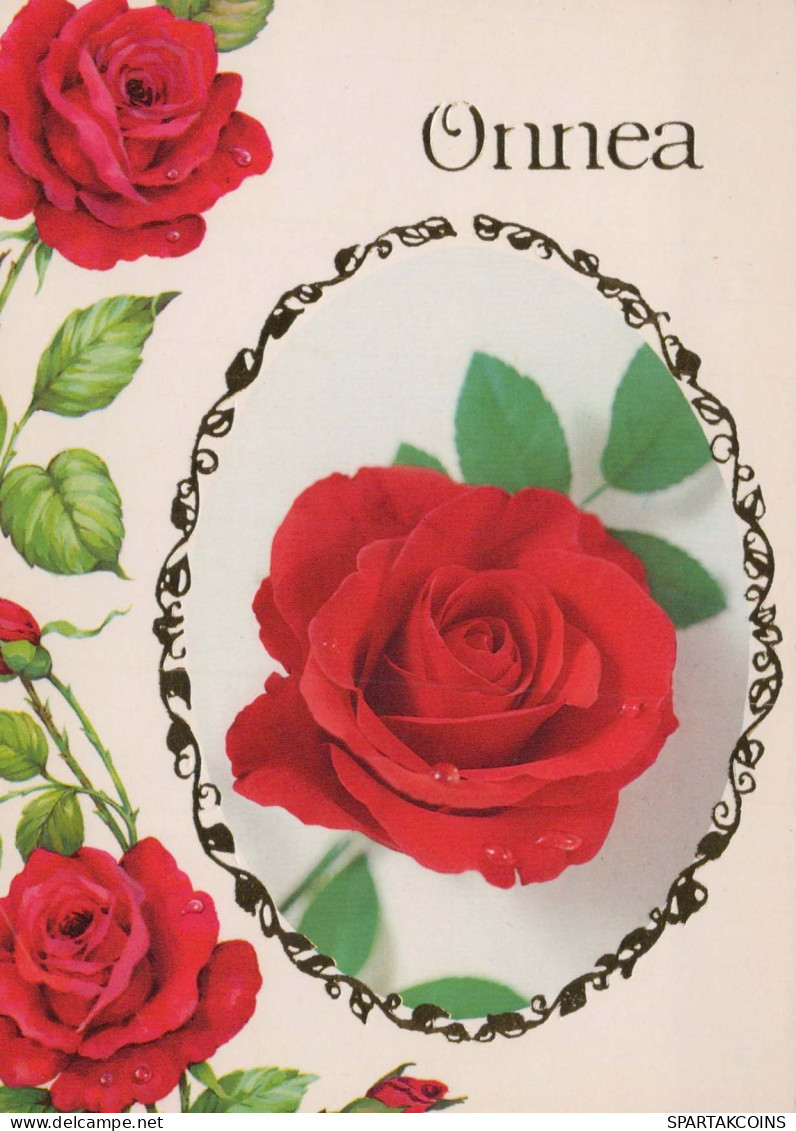 FLORES Vintage Tarjeta Postal CPSM #PAR962.ES - Fleurs