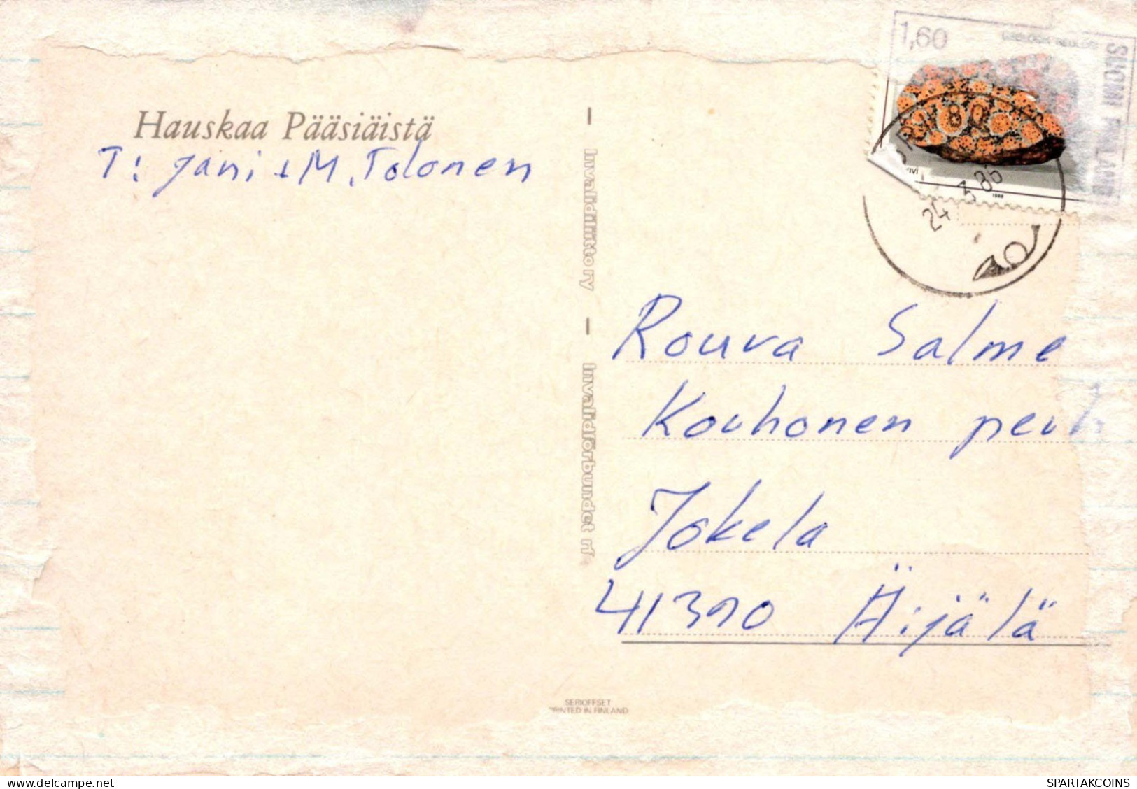 FLORES Vintage Tarjeta Postal CPSM #PAR060.ES - Fleurs