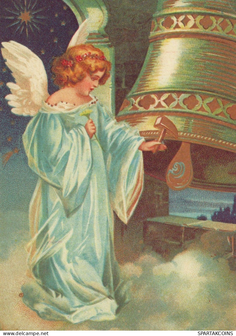 ÁNGEL NAVIDAD Vintage Tarjeta Postal CPSM #PAJ320.ES - Angels