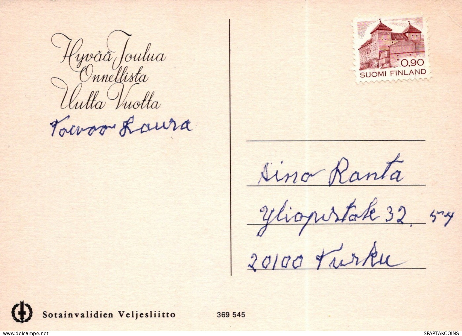 ÁNGEL NAVIDAD Vintage Tarjeta Postal CPSM #PAG991.ES - Engelen