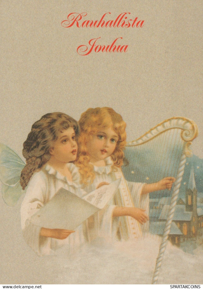 ÁNGEL NAVIDAD Vintage Tarjeta Postal CPSM #PAH502.ES - Engel