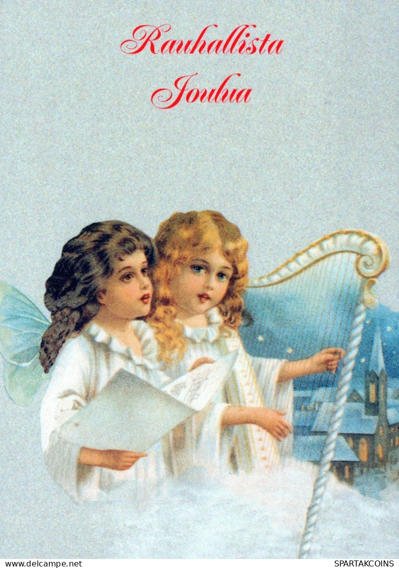 ÁNGEL NAVIDAD Vintage Tarjeta Postal CPSM #PAH502.ES - Angels