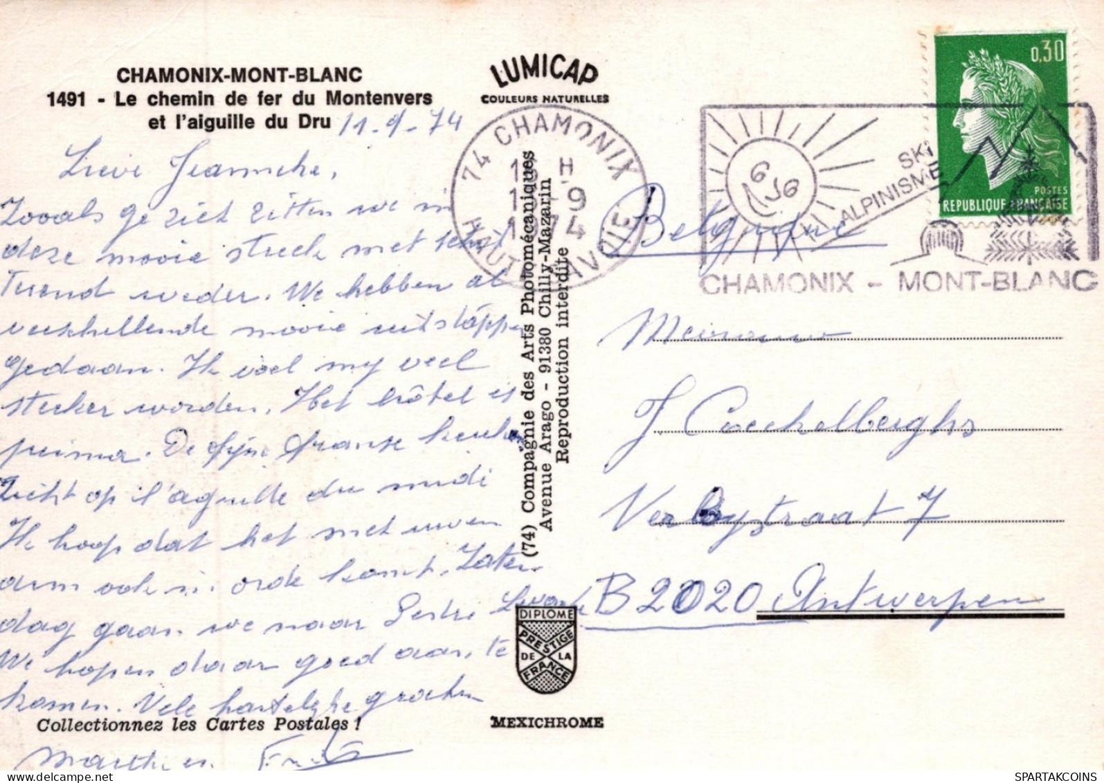 TREN TRANSPORTE Ferroviario Vintage Tarjeta Postal CPSM #PAA666.ES - Eisenbahnen
