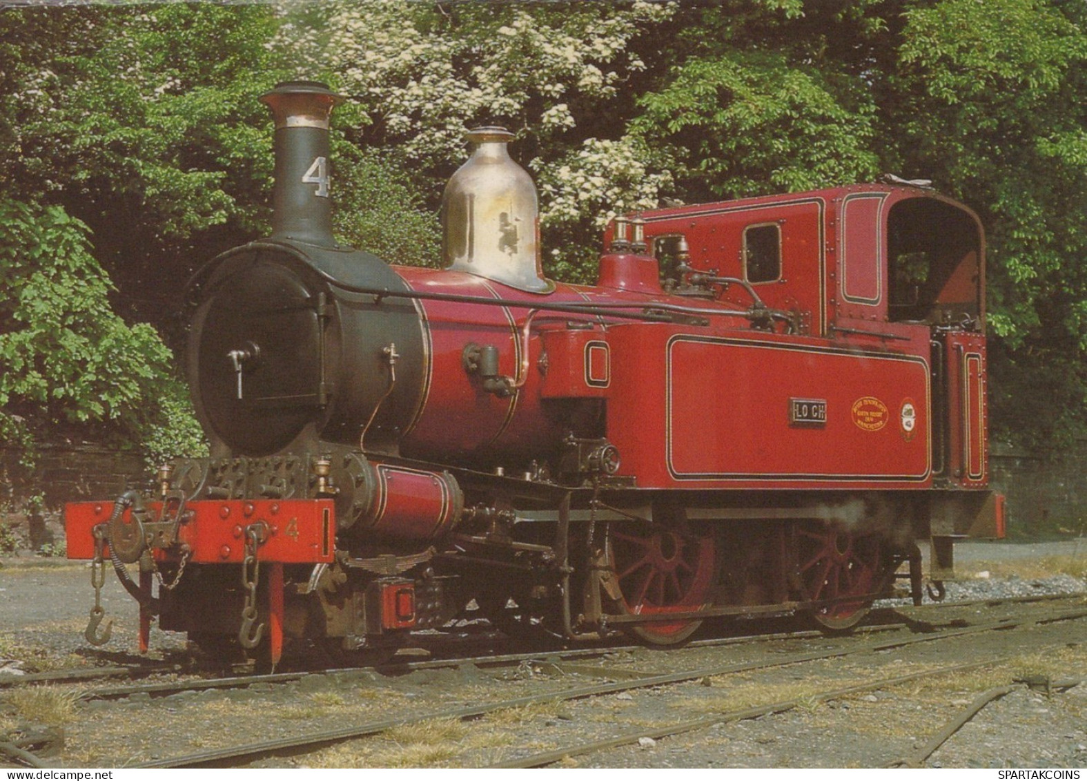 TREN TRANSPORTE Ferroviario Vintage Tarjeta Postal CPSM #PAA735.ES - Eisenbahnen