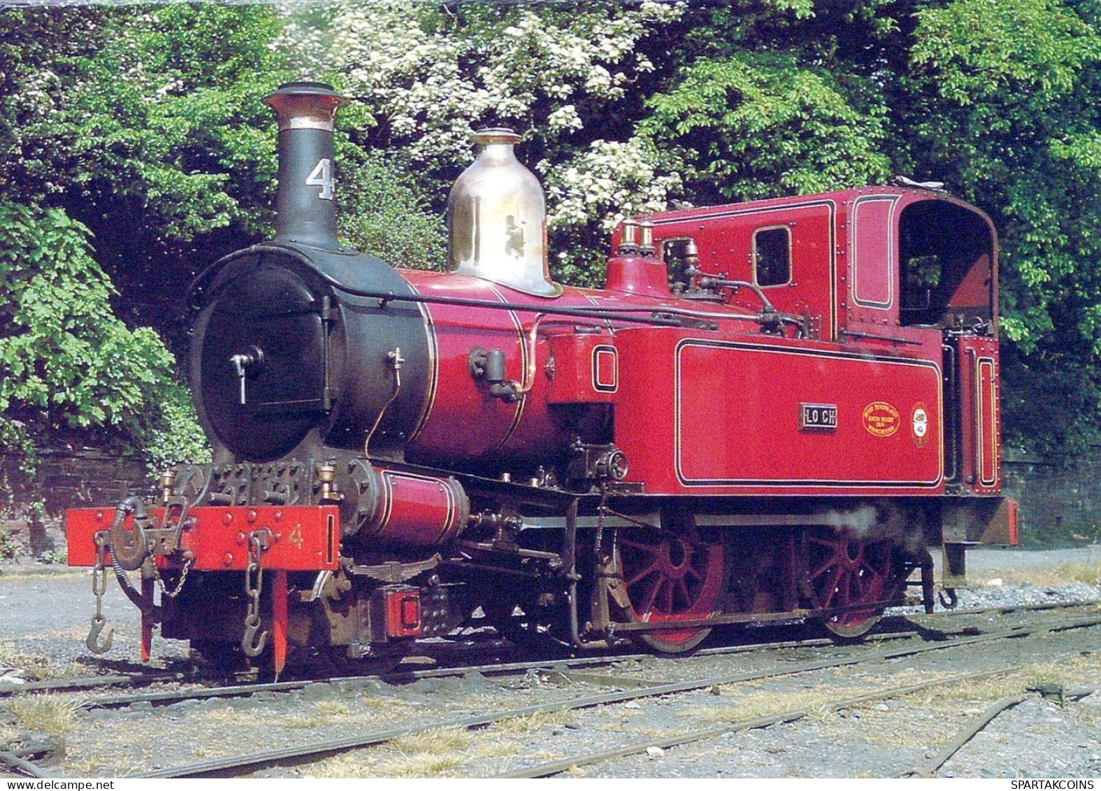 TREN TRANSPORTE Ferroviario Vintage Tarjeta Postal CPSM #PAA735.ES - Eisenbahnen