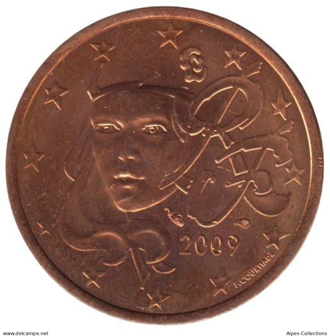 FR00509.1 - FRANCE - 5 Cents - 2009 - Francia