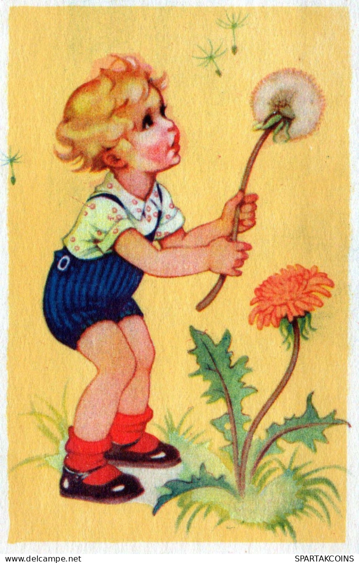 CHILDREN CHILDREN Scene S Landscapes Vintage Postcard CPSMPF #PKG713.GB - Scene & Paesaggi