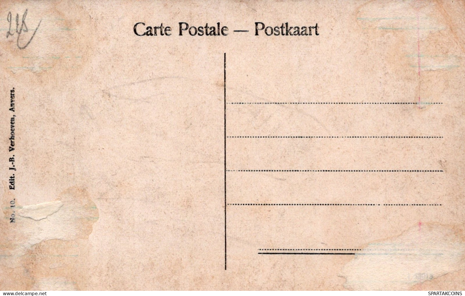 BELGIUM ANTWERPEN Postcard CPA Unposted #PAD260.GB - Antwerpen
