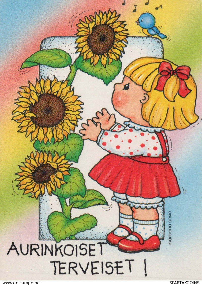 CHILDREN HUMOUR Vintage Postcard CPSM #PBV327.GB - Humorous Cards