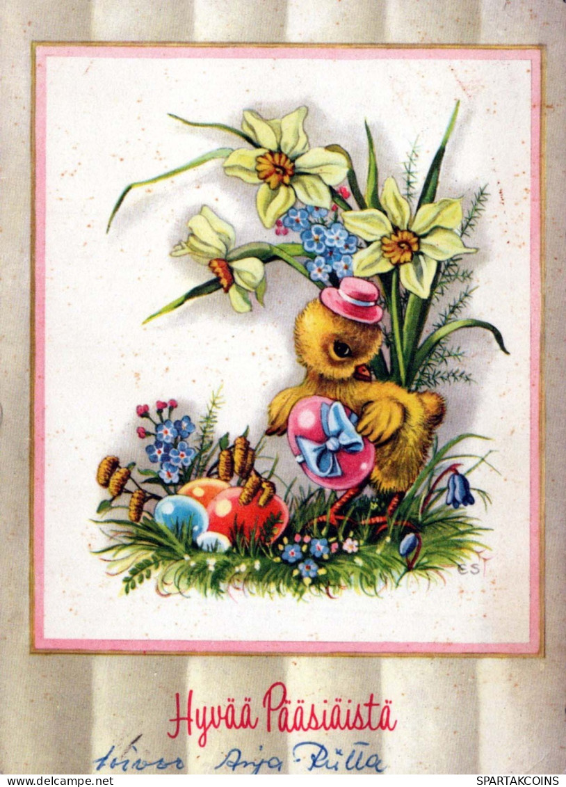 EASTER EGG Vintage Postcard CPSM #PBO211.GB - Ostern