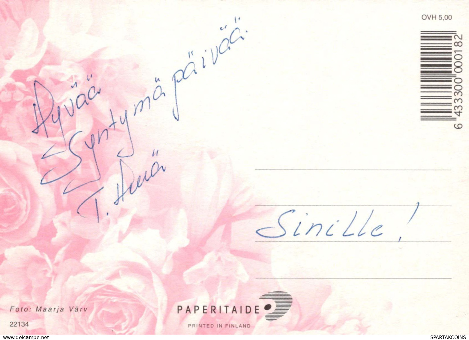 FLEURS Vintage Carte Postale CPSM #PAR001.FR - Flowers