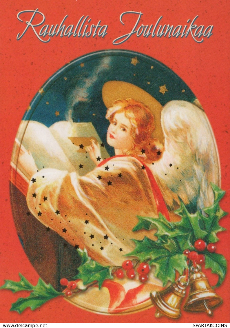 ANGE NOËL Vintage Carte Postale CPSM #PAJ321.FR - Angels