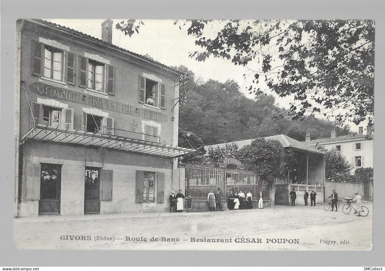 Givors, Route De Bans, Restaurant César Poupon (13547) - Givors