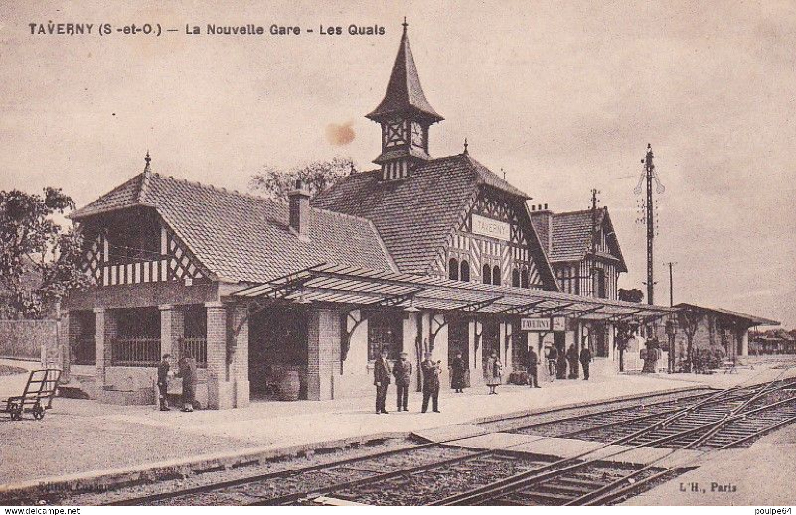 La Gare : Vue Intérieure - Taverny