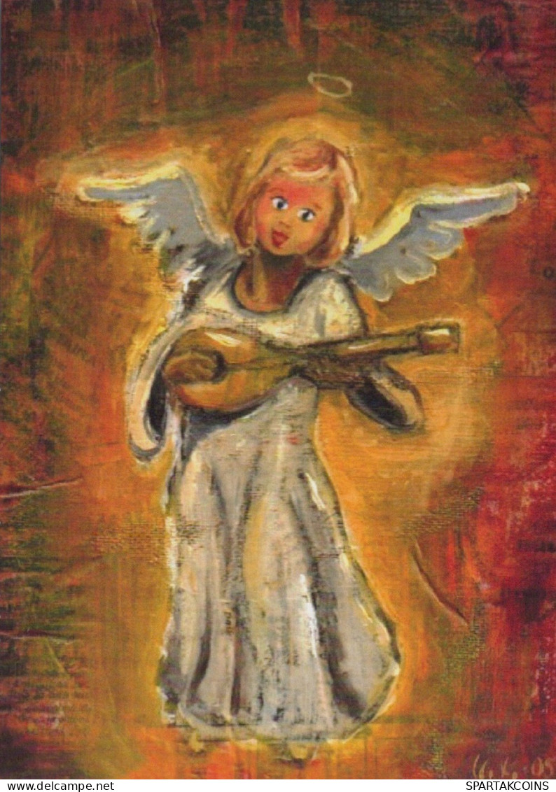 ANGE NOËL Vintage Carte Postale CPSM #PAH308.FR - Angels
