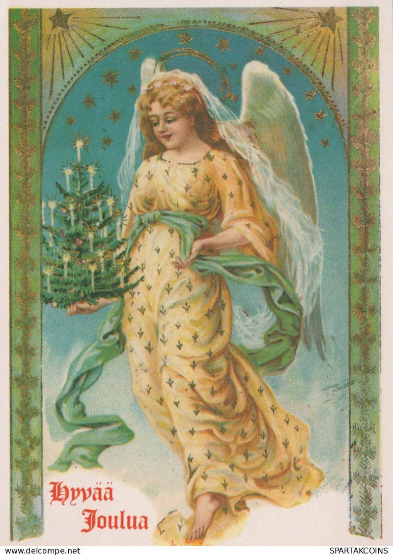 ANGE NOËL Vintage Carte Postale CPSM #PAH564.FR - Angels