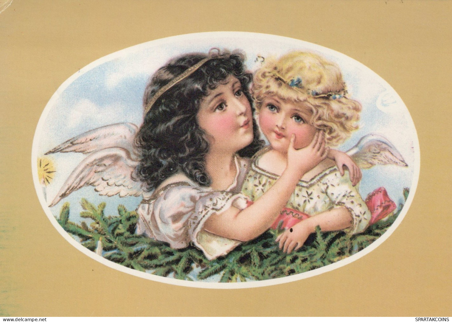 ANGE NOËL Vintage Carte Postale CPSM #PAH053.FR - Angels