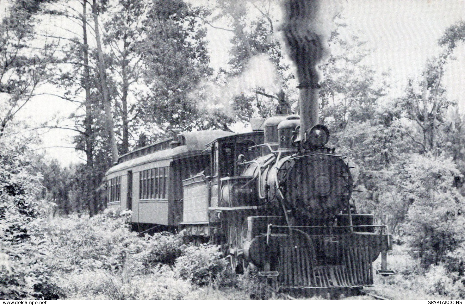 Transport FERROVIAIRE Vintage Carte Postale CPSMF #PAA384.FR - Treni