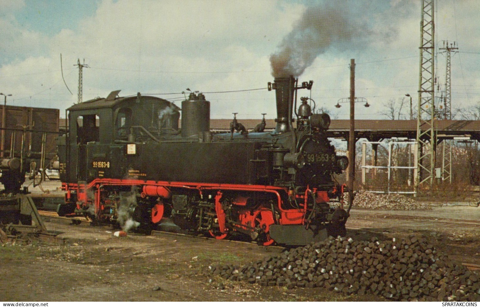 Transport FERROVIAIRE Vintage Carte Postale CPSMF #PAA534.FR - Treni