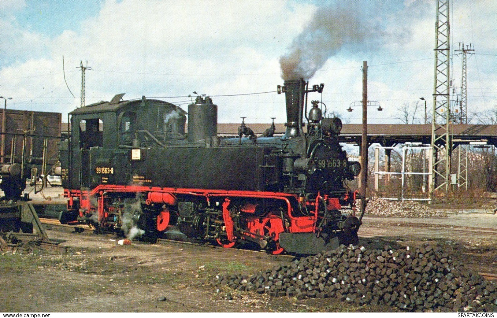 Transport FERROVIAIRE Vintage Carte Postale CPSMF #PAA534.FR - Treinen