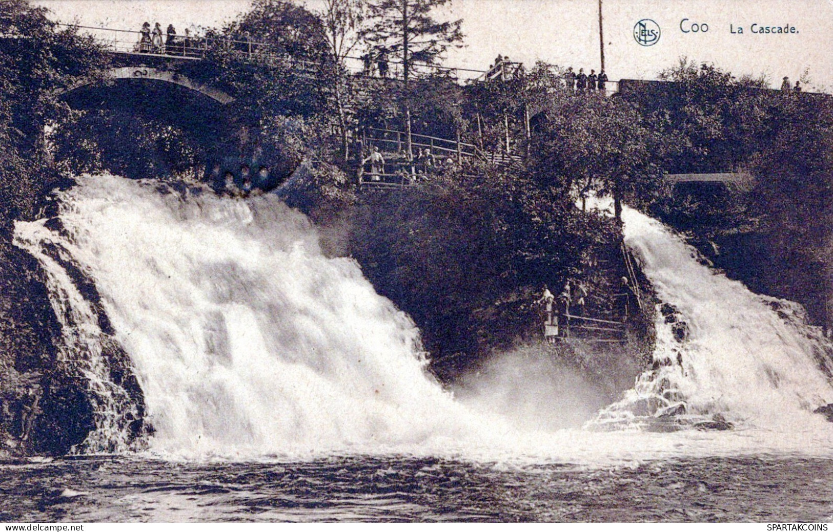 BÉLGICA CASCADA DE COO Provincia De Lieja Postal CPA #PAD197.ES - Stavelot