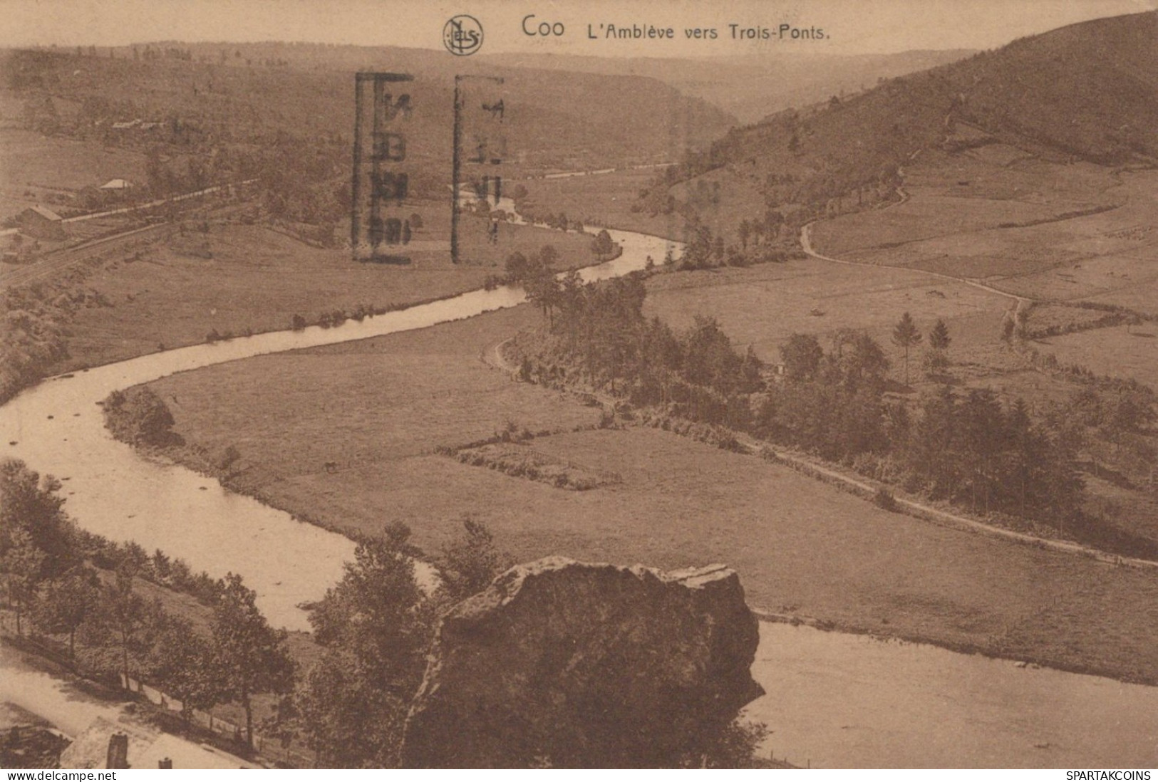 BÉLGICA CASCADA DE COO Provincia De Lieja Postal CPA #PAD135.ES - Stavelot