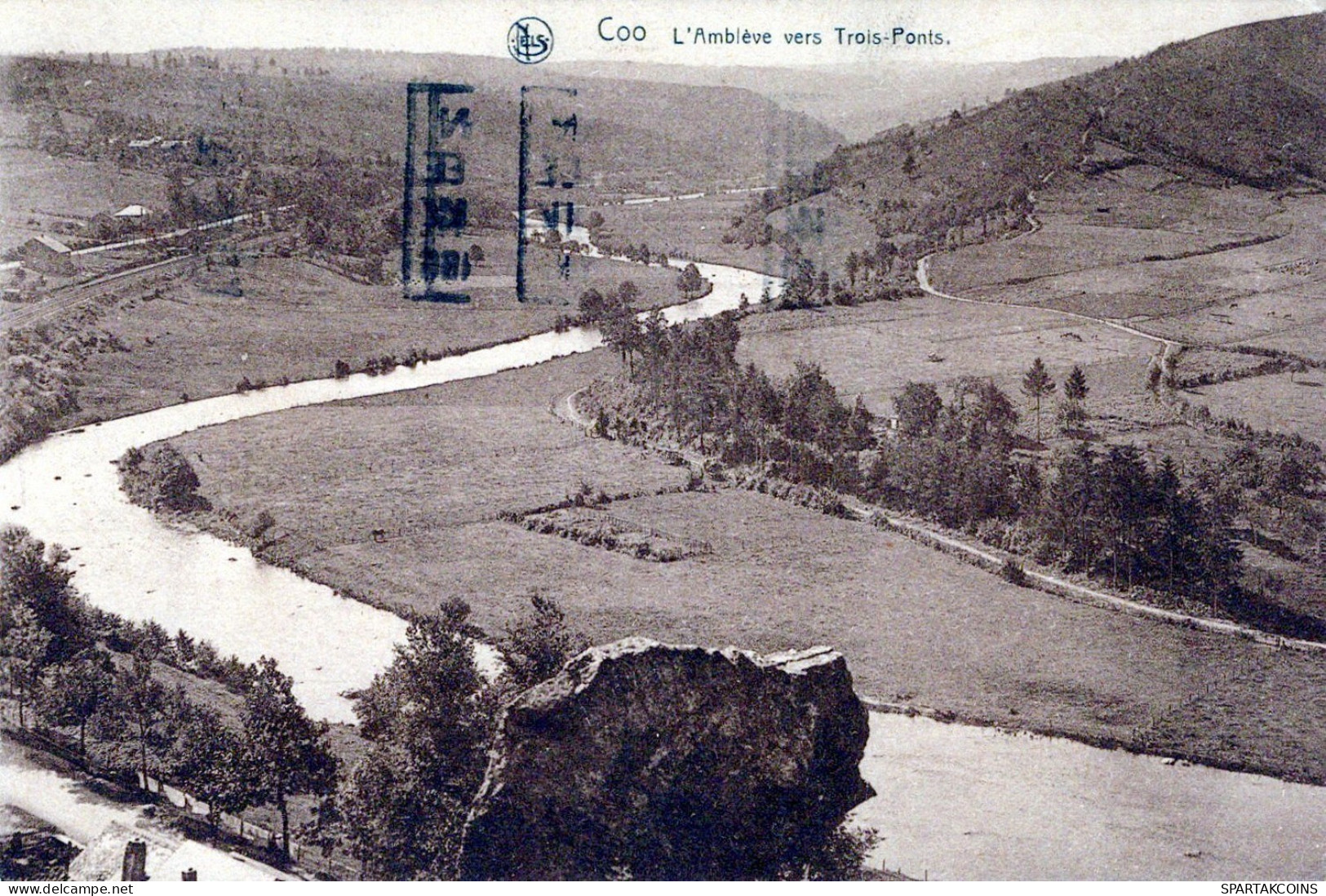 BÉLGICA CASCADA DE COO Provincia De Lieja Postal CPA #PAD135.ES - Stavelot