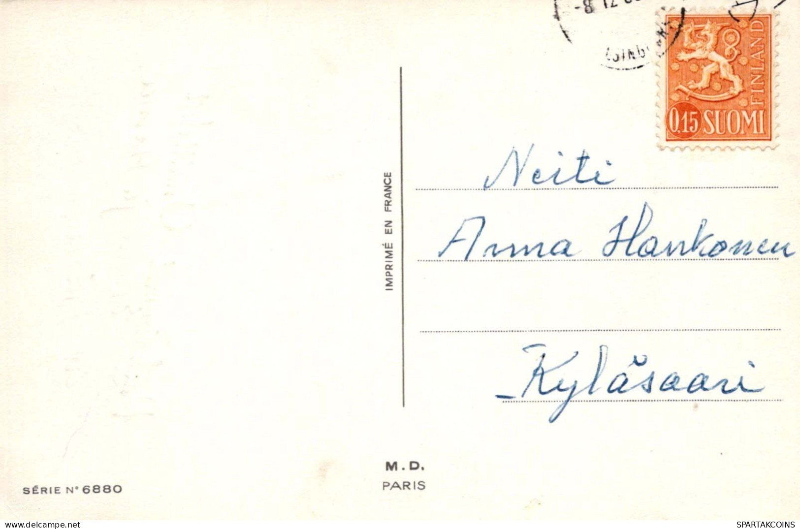 FLORES Vintage Tarjeta Postal CPA #PKE544.ES - Blumen