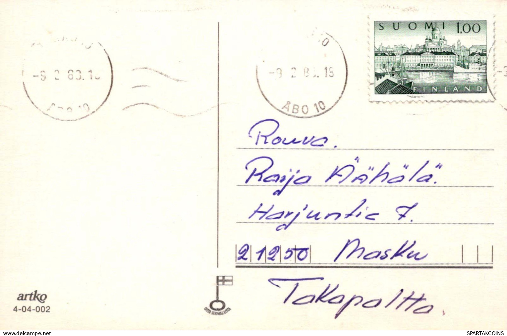 FLORES Vintage Tarjeta Postal CPSMPF #PKG088.ES - Flowers