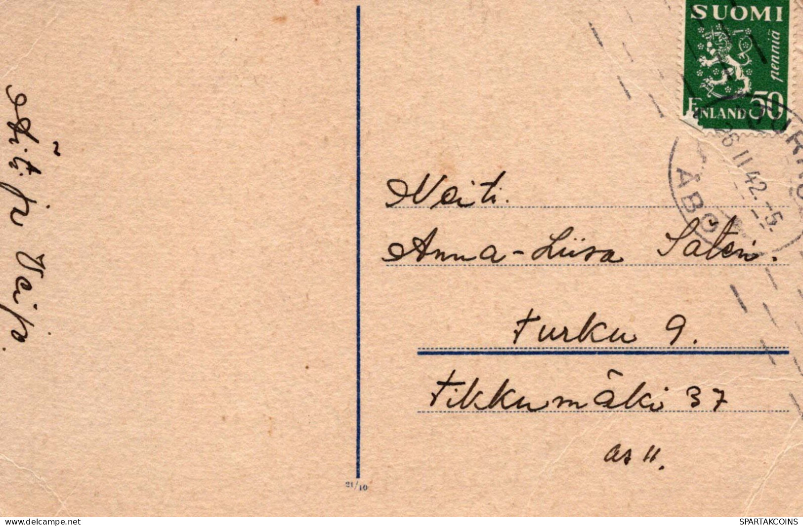 FLORES Vintage Tarjeta Postal CPA #PKE666.ES - Fleurs