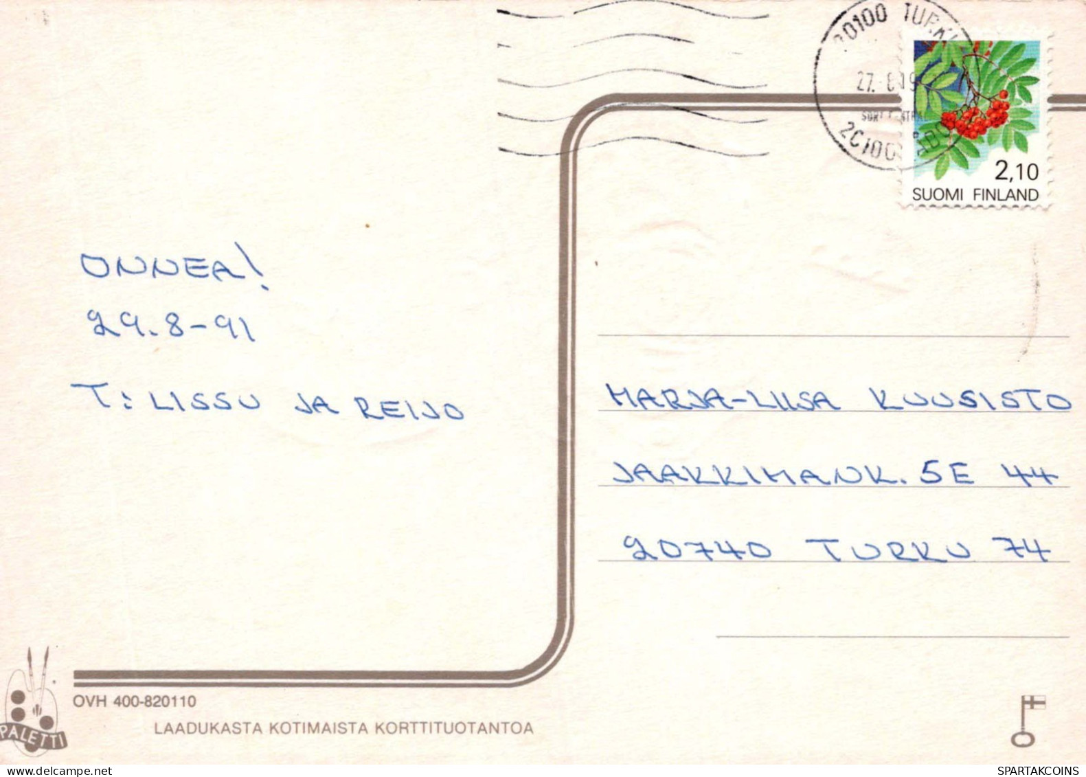 FLORES Vintage Tarjeta Postal CPSM #PBZ731.ES - Fleurs