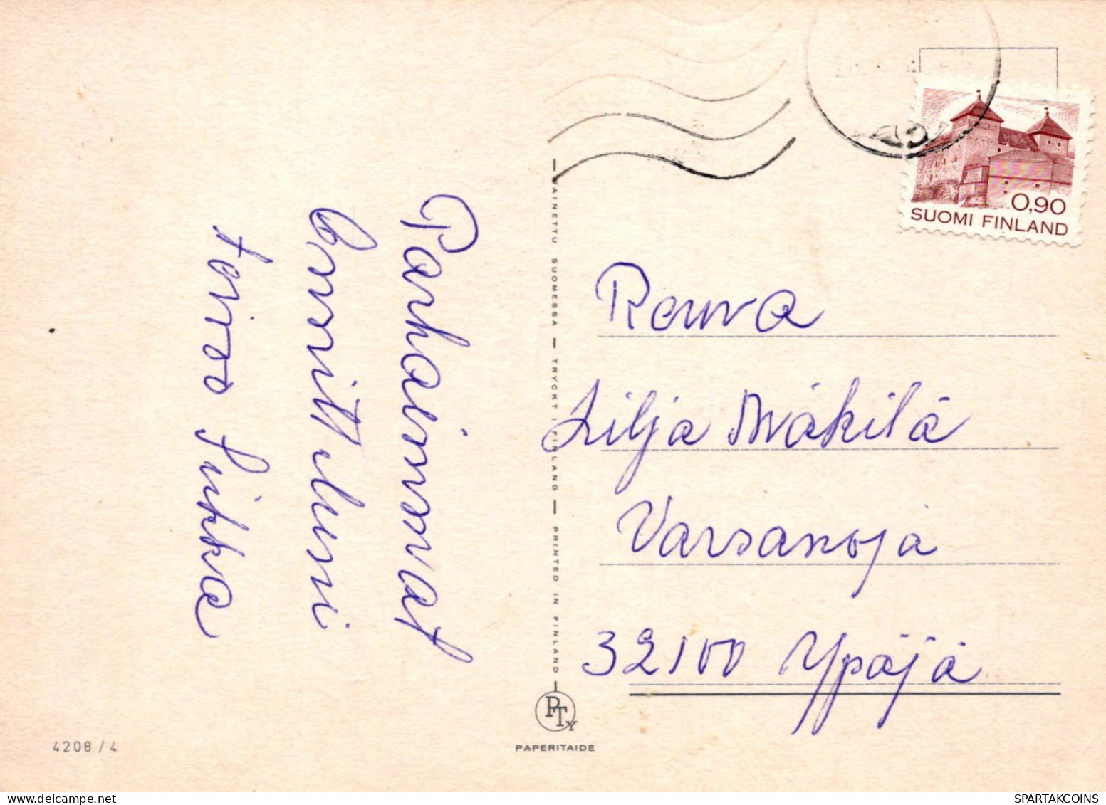 FLORES Vintage Tarjeta Postal CPSM #PBZ430.ES - Fleurs