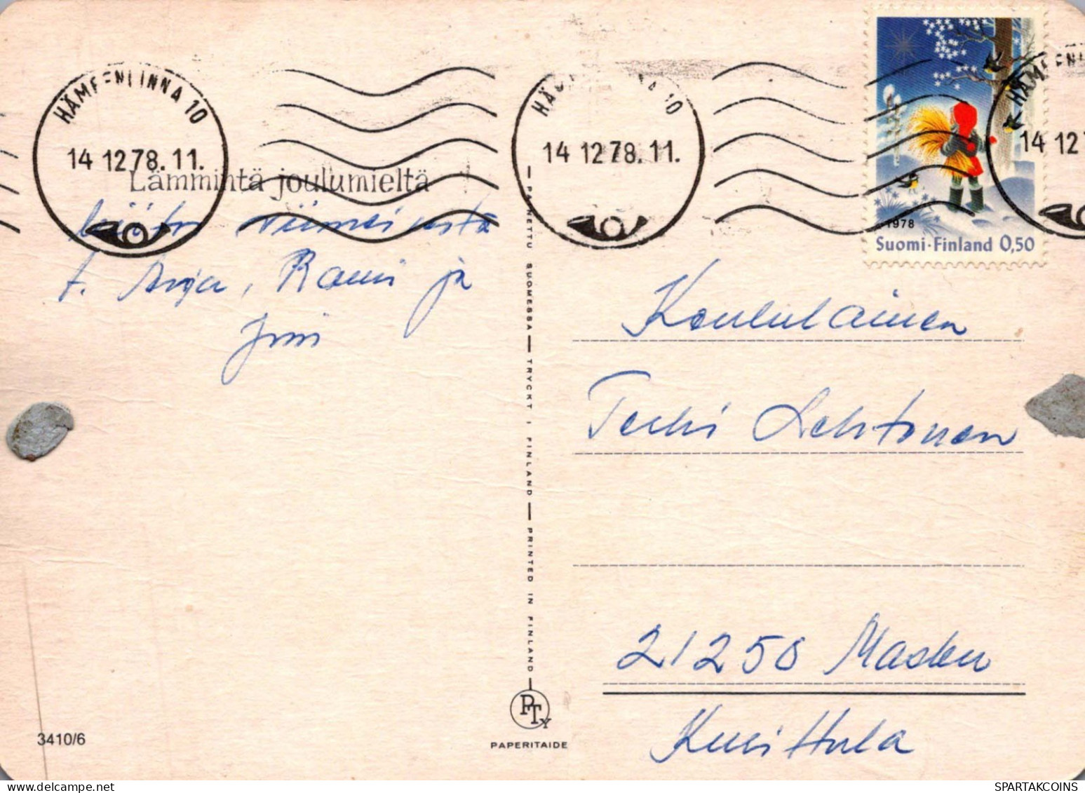 NIÑOS NIÑOS Escena S Paisajes Vintage Tarjeta Postal CPSM #PBT300.ES - Scènes & Paysages