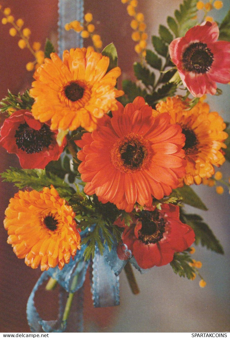 FLOWERS Vintage Ansichtskarte Postkarte CPSM #PAR183.DE - Flores