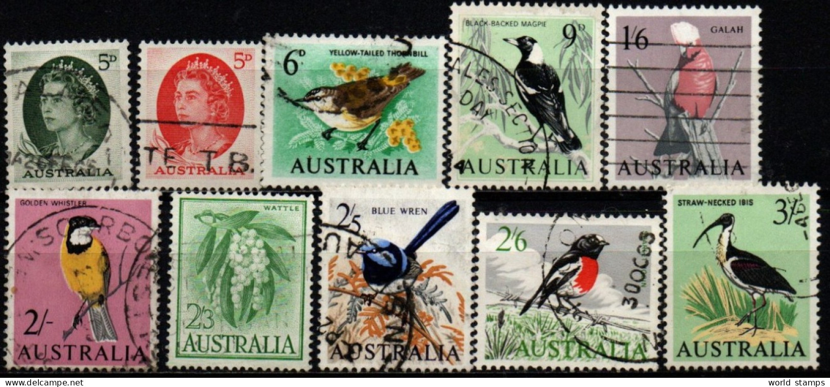 AUSTRALIE 1963-5 O - Usati