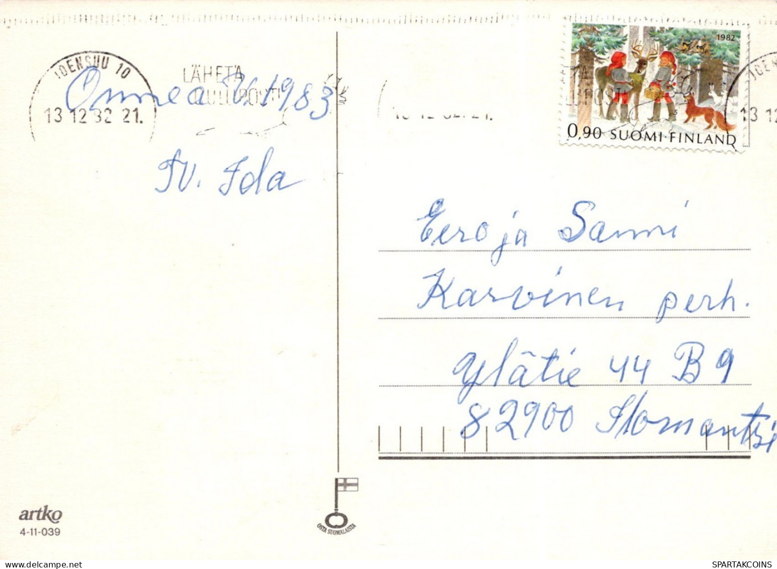 ENGEL WEIHNACHTSFERIEN Feiern & Feste Vintage Ansichtskarte Postkarte CPSM #PAH441.DE - Engelen