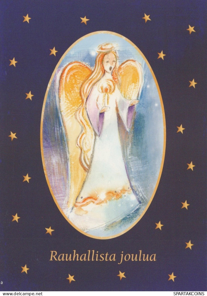 ENGEL WEIHNACHTSFERIEN Feiern & Feste Vintage Ansichtskarte Postkarte CPSM #PAH565.DE - Anges