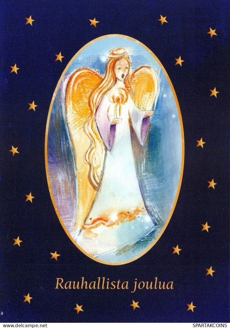 ENGEL WEIHNACHTSFERIEN Feiern & Feste Vintage Ansichtskarte Postkarte CPSM #PAH565.DE - Angels