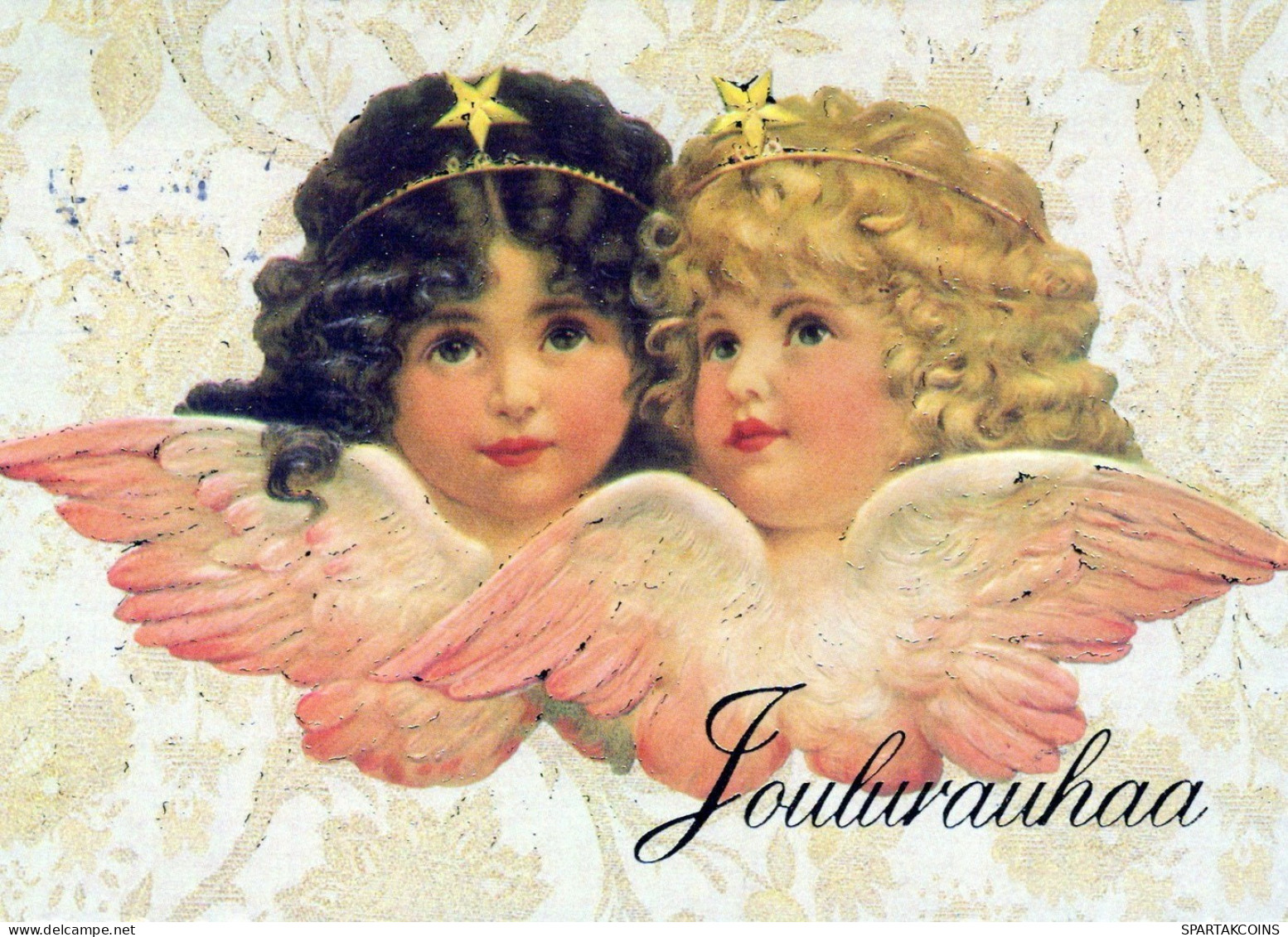 ENGEL WEIHNACHTSFERIEN Feiern & Feste Vintage Ansichtskarte Postkarte CPSM #PAH054.DE - Angels