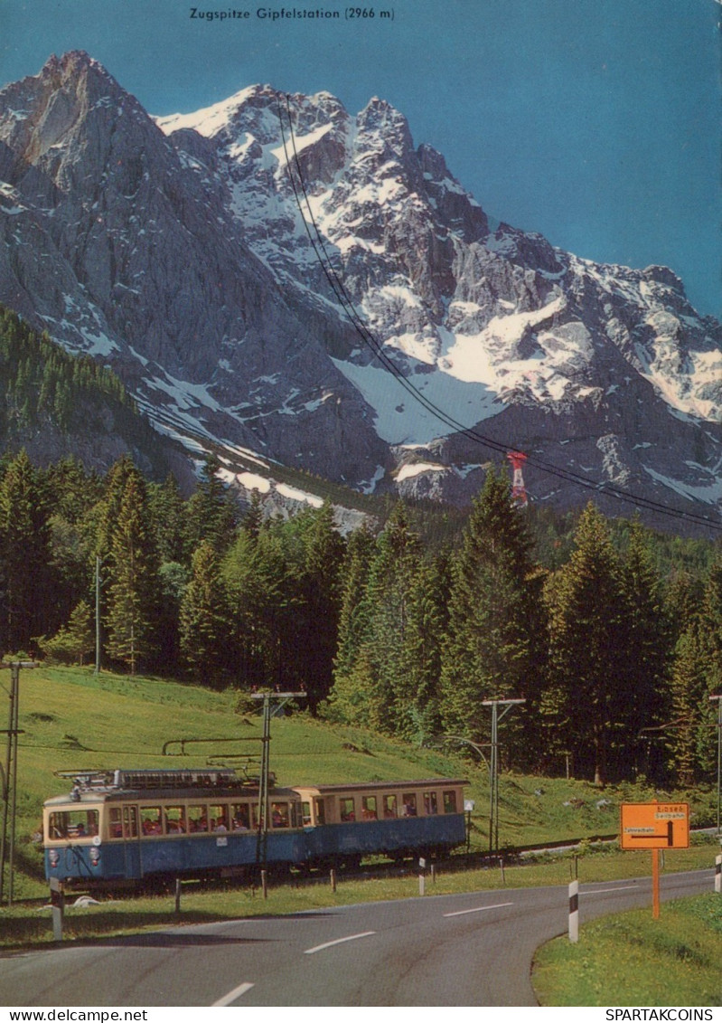 ZUG Schienenverkehr Eisenbahnen Vintage Ansichtskarte Postkarte CPSM #PAA668.DE - Treinen